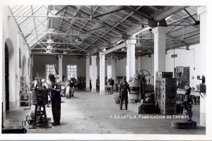 La fabrica de jabones durante la guerra civil. Año 1939